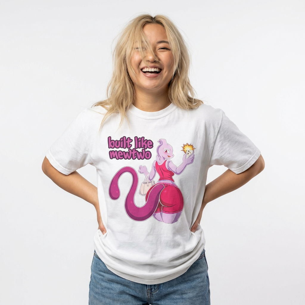 "Built Like -" Popular Anime Style Graphic Tee