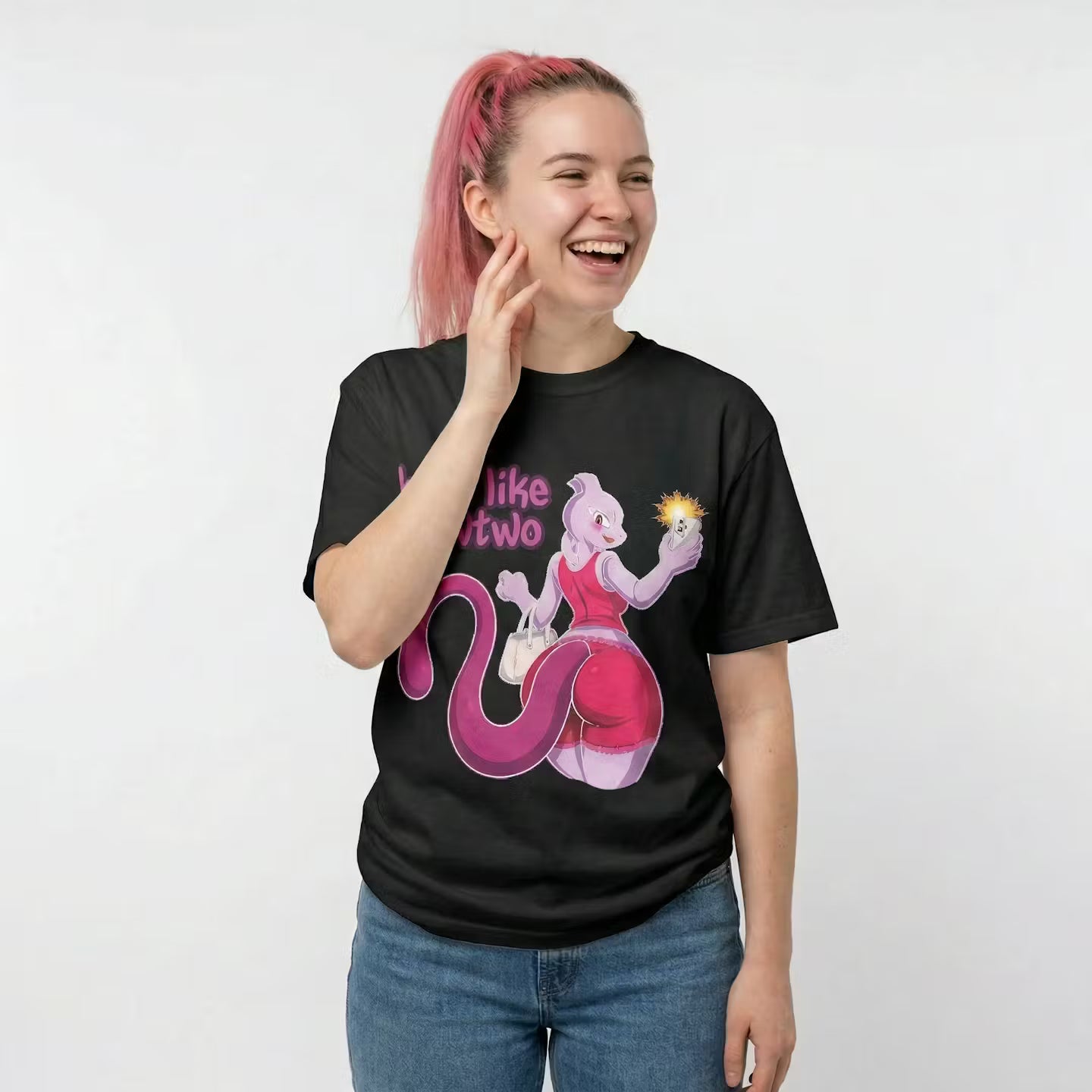 "Built Like -" Popular Anime Style Graphic Tee